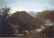 Thomas Cole Sunrise in the Catskill Mountains (mk13) painting